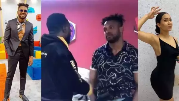 BBNaija: “Maria Wants You But At The Same Time Doesn’t Want You” – Cross Tells Pere (Video)