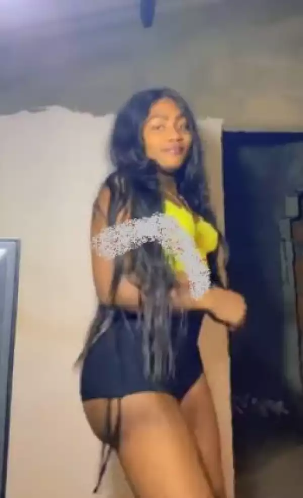 “Ka3na Dey Learn Work Where This One Dey” – Reactions as Lady Flaunts New Body (Video)