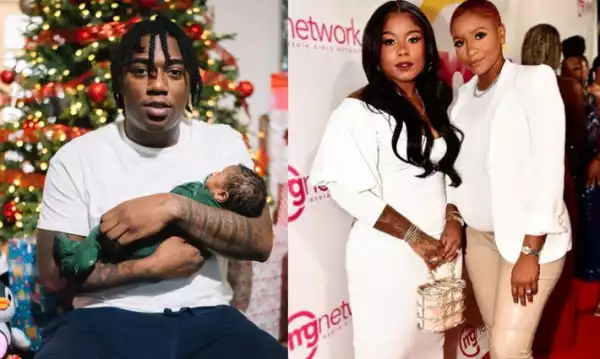 Controversy As Rapper Fredo Bang Welcomes Baby Boy With Le$bian Couple (Photo)