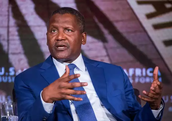 Dangote not a co-owner of Executive Jets Services Ltd