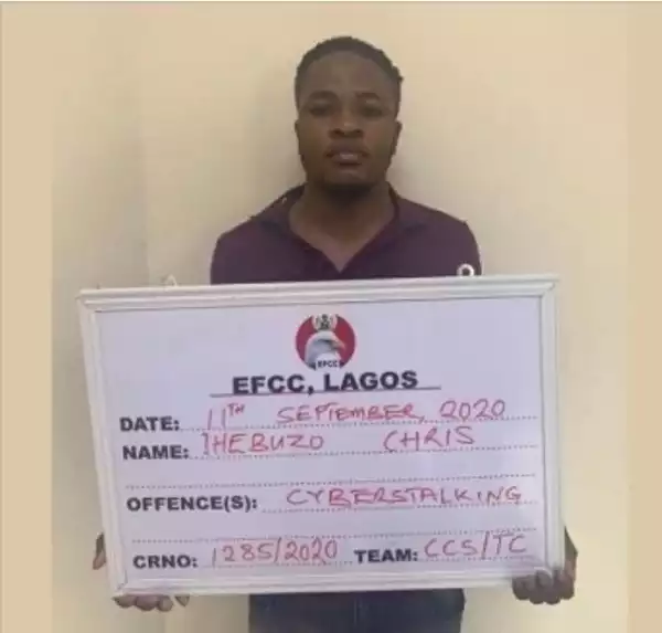 EFCC Arrest Man Who Bragged About Hacking Over 1000 Customers’ Bank Details And BVN In Lagos