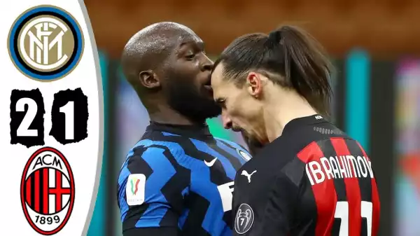 Inter vs AC Milan 2 - 1 (Coppa  Italia Goals & Highlights 2021)