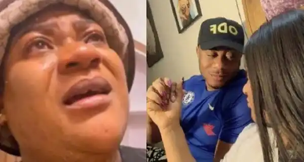 Nkechi Blessing reacts as Nigerians remind her of her late mother’s warning never to leave her husband no matter the offence
