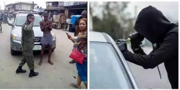 Nigerian Man Recovers Stolen Car With The Help Of His Smart Wife