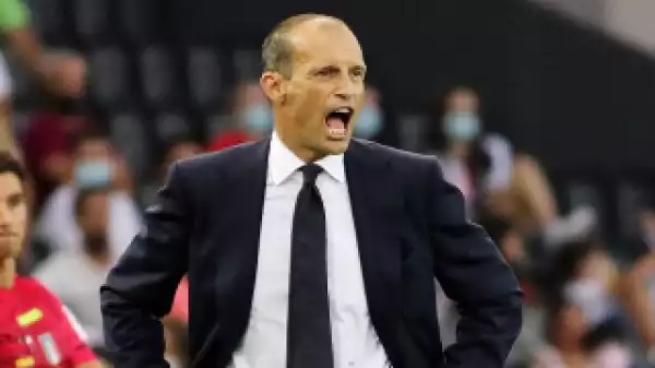 Juventus coach Allegri mocks media after Champions League exit