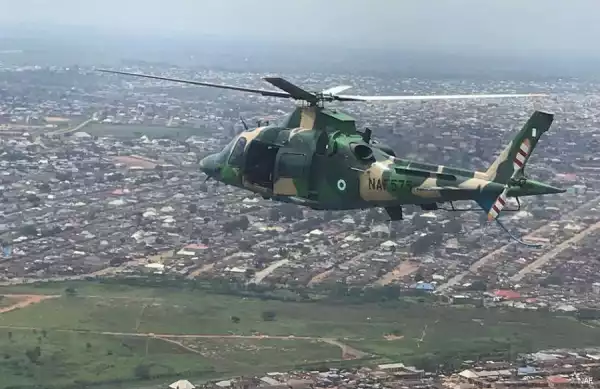 Air Force destroys illegal refinery in Rivers