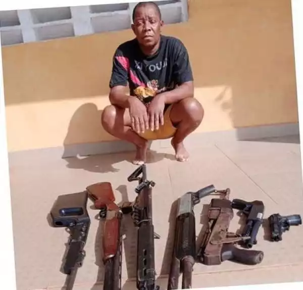 Police Arrest Nollywood Producer, Mike Omoruyi With Guns In Delta (Photo)