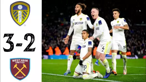 West Ham United vs Leeds United 2 - 3 (Premier League 2022 Goals & Highlights)