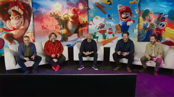 Jack Black & Seth Rogen Show Off Mario Kart Skills in Mario Movie Ad