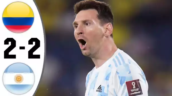 Colombia vs Argentina 2 − 2 (World Cup Qualifier Goals & Highlights 2021)