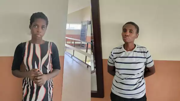 Two Women Sentenced To 5 Years Imprisonment For Selling 1-year-old Boy Stolen From His Mother in Calabar (Photo)