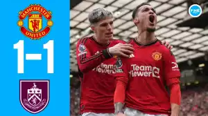 Manchester United vs Burnley 1 - 1 (Premier League 2024 Goals & Highlights)