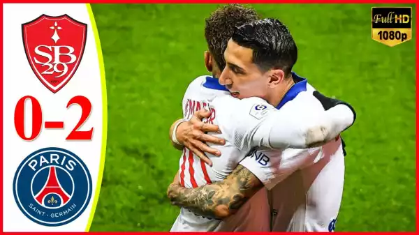 Brest vs PSG 0 − 2 (Ligue 1 Goals & Highlights 2021)