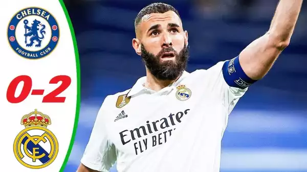 Chelsea vs Real Madrid 0 - 2 (Champions League 2023 Goals & Highlights)