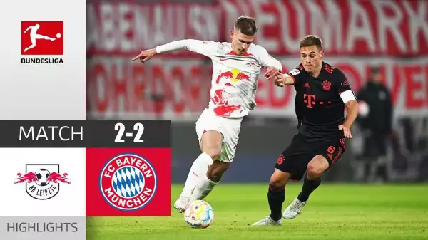 RB Leipzig vs Bayern Munich 2 - 2 (Bundesliga Goals & Highlights)