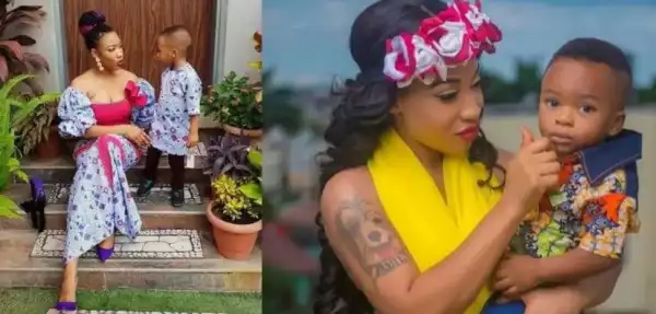 Invest Happiness, Wealth, Love In Your Child - Tonto Dikeh Tells Mothers