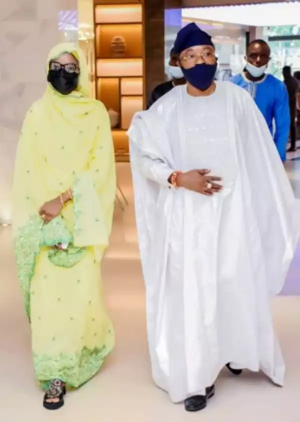 Oluwo Of Iwo And His New Wife, Queen Firdaus Step Out Together