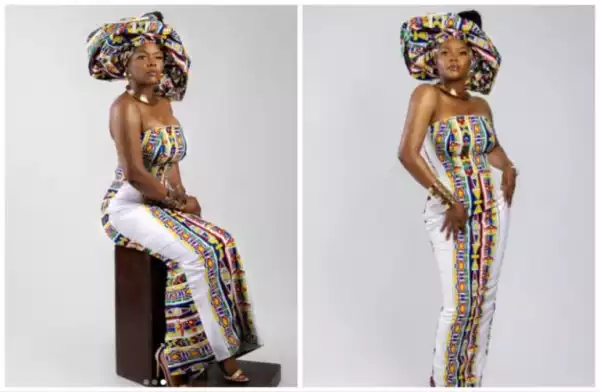 Mo Abudu, Toyin Abraham react as Actress Kehinde Bankole shares beautiful pictures in Ghanaian attire on her birthday