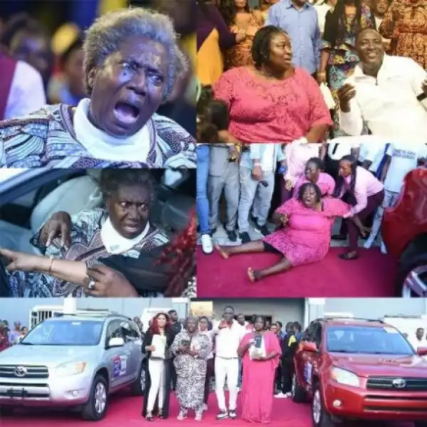 Prophet Gifts Two Nollywood Actresses Okereke, Owoh Brand New Cars (Photos)