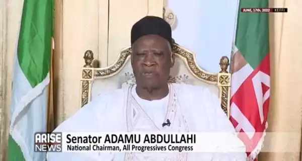 I Am Not Aware That The APC Lost In Osun - Sen. Abdullahi Adamu