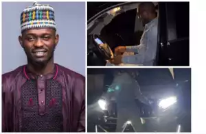 Congratulations pour in as media personality, Mr Jollof buys brand new SUV