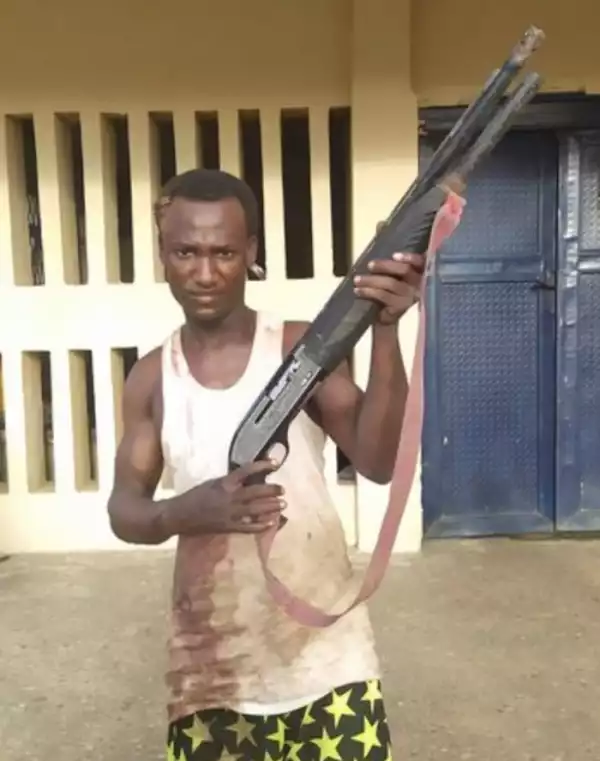 PRODIGAL SON!! Police Arrest Notorious Armed Robber Disowned By His Father