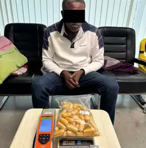 Nigerian Man Arrested At Bangkok Airport With 69 Pellets Of Cocaine In His Stomach
