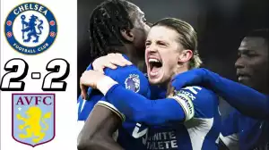 Chelsea vs Aston Villa 2 - 2 (Premier League 2024 Goals & Highlights)