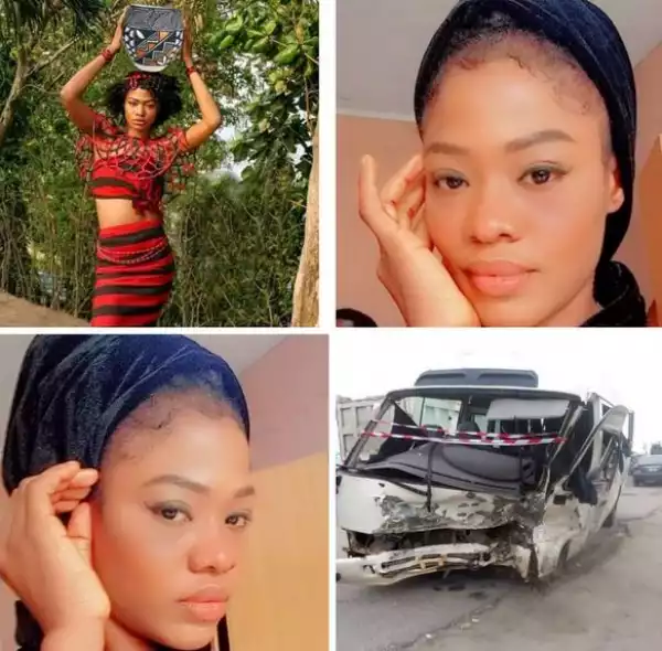 Young Woman Dies As Car Rams Into Bus Carrying Film Crew In Lagos
