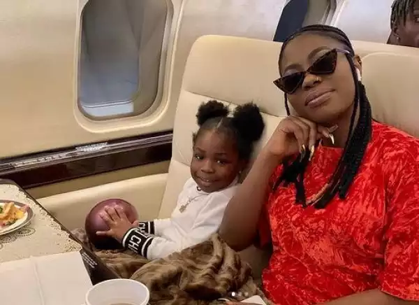 Is My Daddy The Man In Your Life? - Davido’s Daughter, Imade Questions Her Mother, Sophia Momodu (Video)