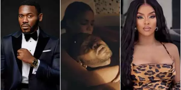 I No Fit Marry Actor – Deyemi Okanlawon And Venita Akpofure’s Steamy Movie Scene Gets People Talking
