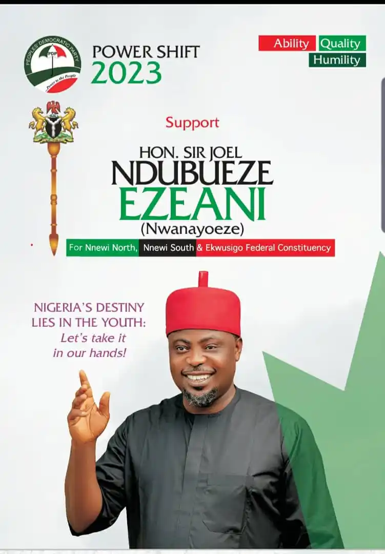 Reps 2023: Hon Sir Ndubueze Ezeani, Who The Cap Fits
