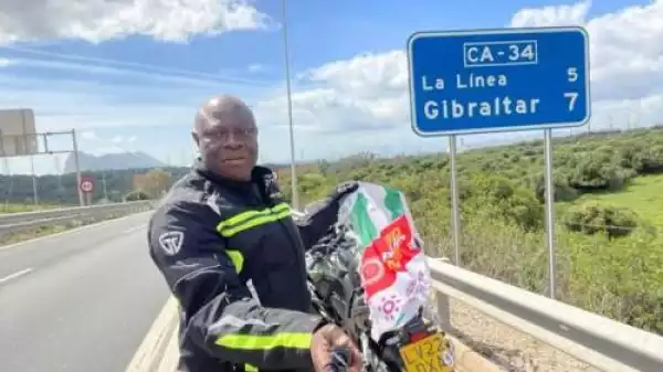 Nigerian London-Lagos Biker, Adeyanju To Embark On Another Trip To Israel