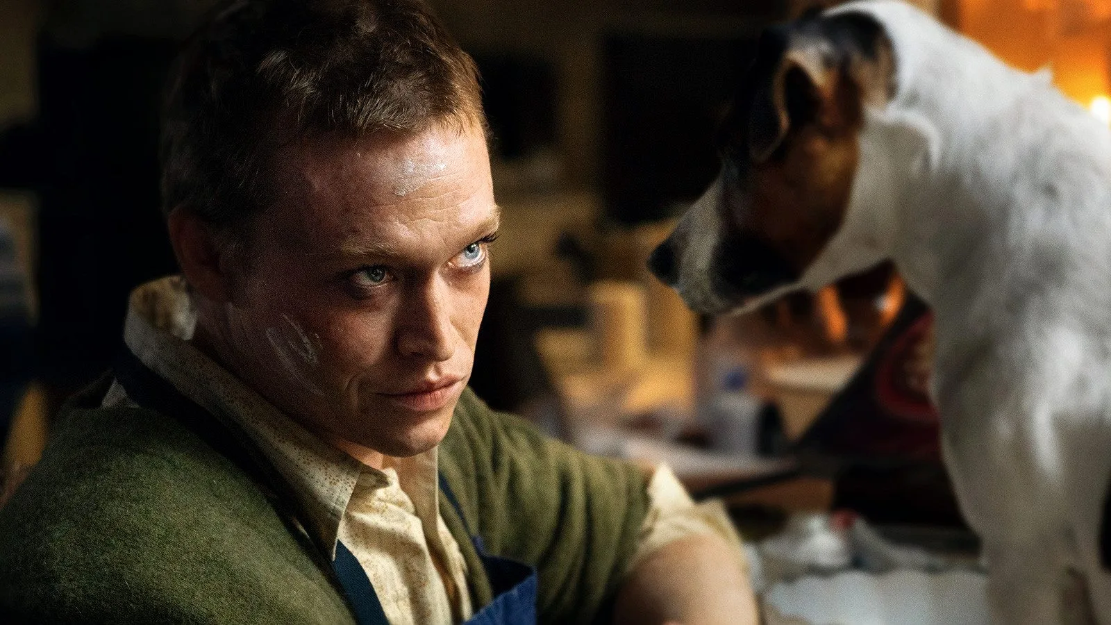 Dogman Poster: Caleb Landry Jones Finds Solace in His Furry Friends