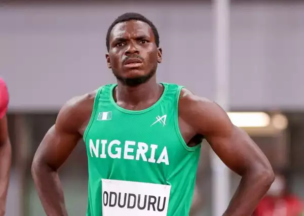Nigerian sprinter Divine Oduduru suspended for doping, risks six-year ban