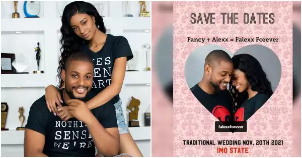 Actor Alex Ekubo Announces Wedding Date With His Fiancee, Fancy