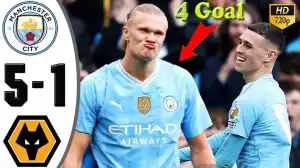 Manchester City vs Wolves 5 - 1 (Premier League 2024 Goals & Highlights)
