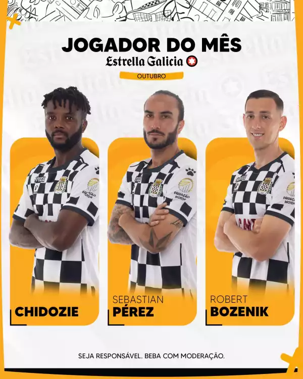 Portugal: Awaziem nominated for Boavista Player of the Month