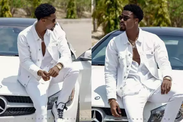 From Bolt To Benz – BBNaija’s Neo Says As he Shows Off His New Car