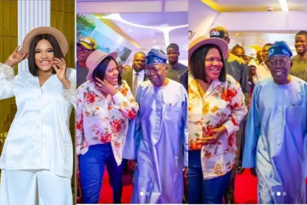 “We are about to experience a new dawn” Toyin Abraham brags hours after making Tinubu’s list