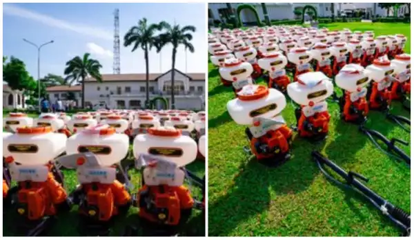 COVID19: Check out Lagos state disinfectant equipment