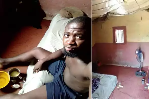 “I Wish I Can Find Love In My Condition” – Broke Young Man Cries Out As He Shares Photos Of His Room