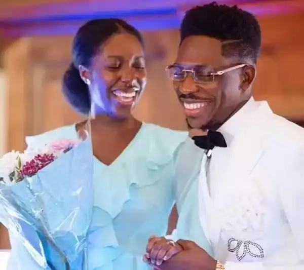 Pastor Prays For Moses Bliss And His Fiancée Maria As They Submit Their wedding Invitation Before God (Video)