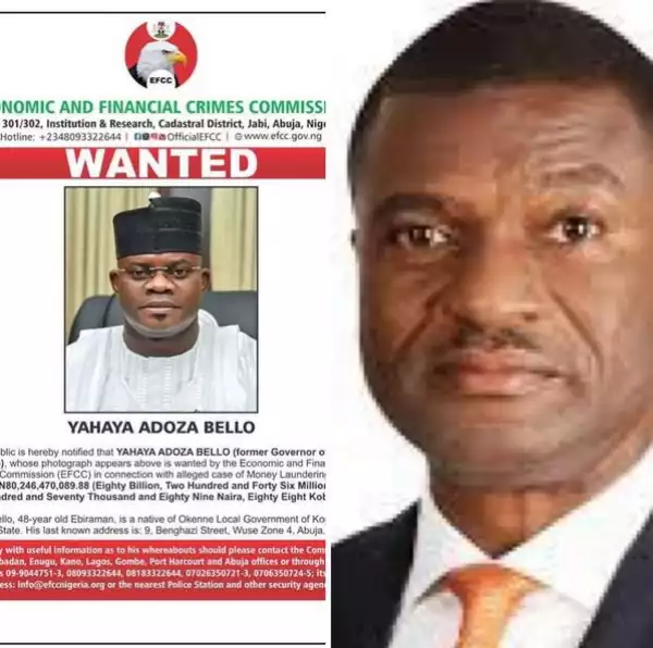 Former Minister, Frank Nweke Jnr Reacts As EFCC Declares Yahaya Bello Wanted