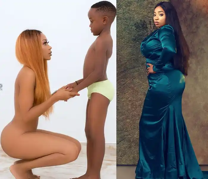 You really delusional and you need urgent mental evaluation - Anita Joseph slams Ghanaian actress, Akupem Poloo for going completely naked in front of her son