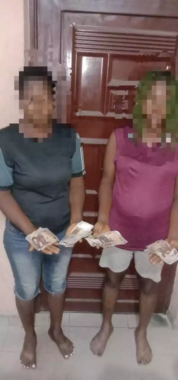 Two women arrested with fake Naira notes in Delta