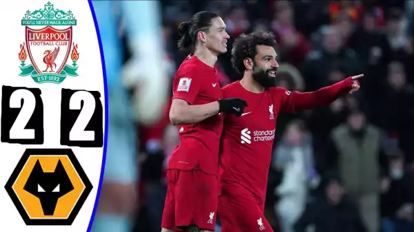 Liverpool vs Wolves 2 - 2 (FA Cup 2023 Goals & Highlights)