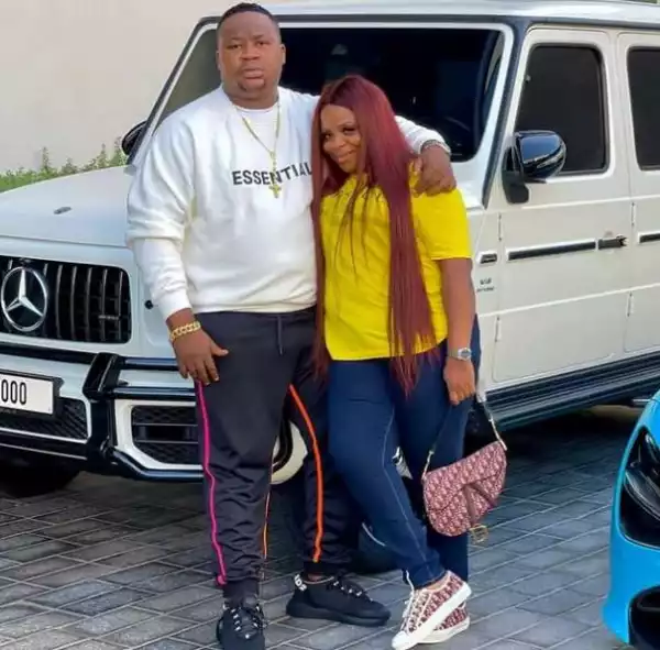 I Wonder What Life Would Have Been Without You — Cubana Chief Priest Tells Wife As He Buys A Hermes Bag For Her Birthday (Video)
