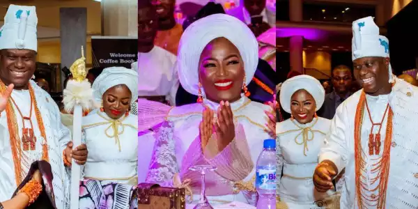 “The loving husband behind my happiness and smile” Queen Ashley melts hearts as she pours out her heart to the Ooni