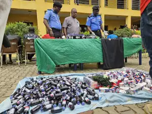 Delta CP Parades Suspects For Murder, Robbery